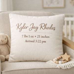 Personalized 16x16 Custom Pillow