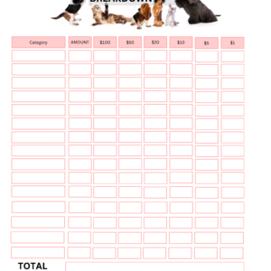 TELLER BREAKDOWN AND CASH BREAKDOWN