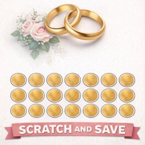 Wedding Scratch & Save Booklet