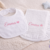 Bib + Burp Set