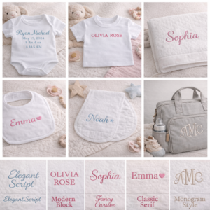 Custom Baby Embroidery Collection